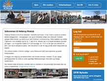 Tablet Screenshot of hellerup-roklub.dk